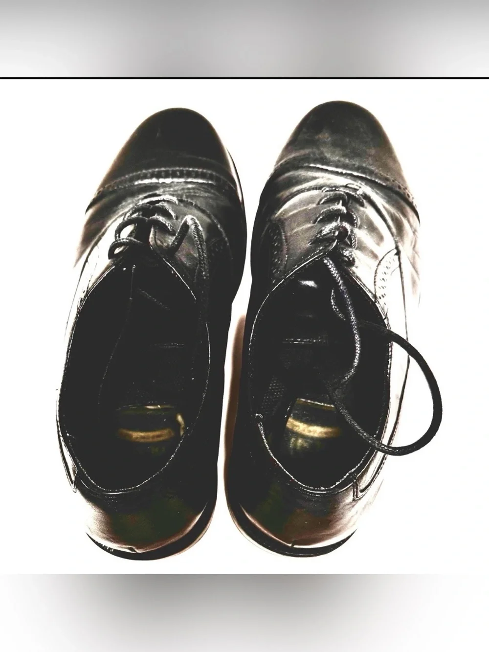 Nunn Bush Men’s Black Leather Dress Shoes 83618-01 Size 9
